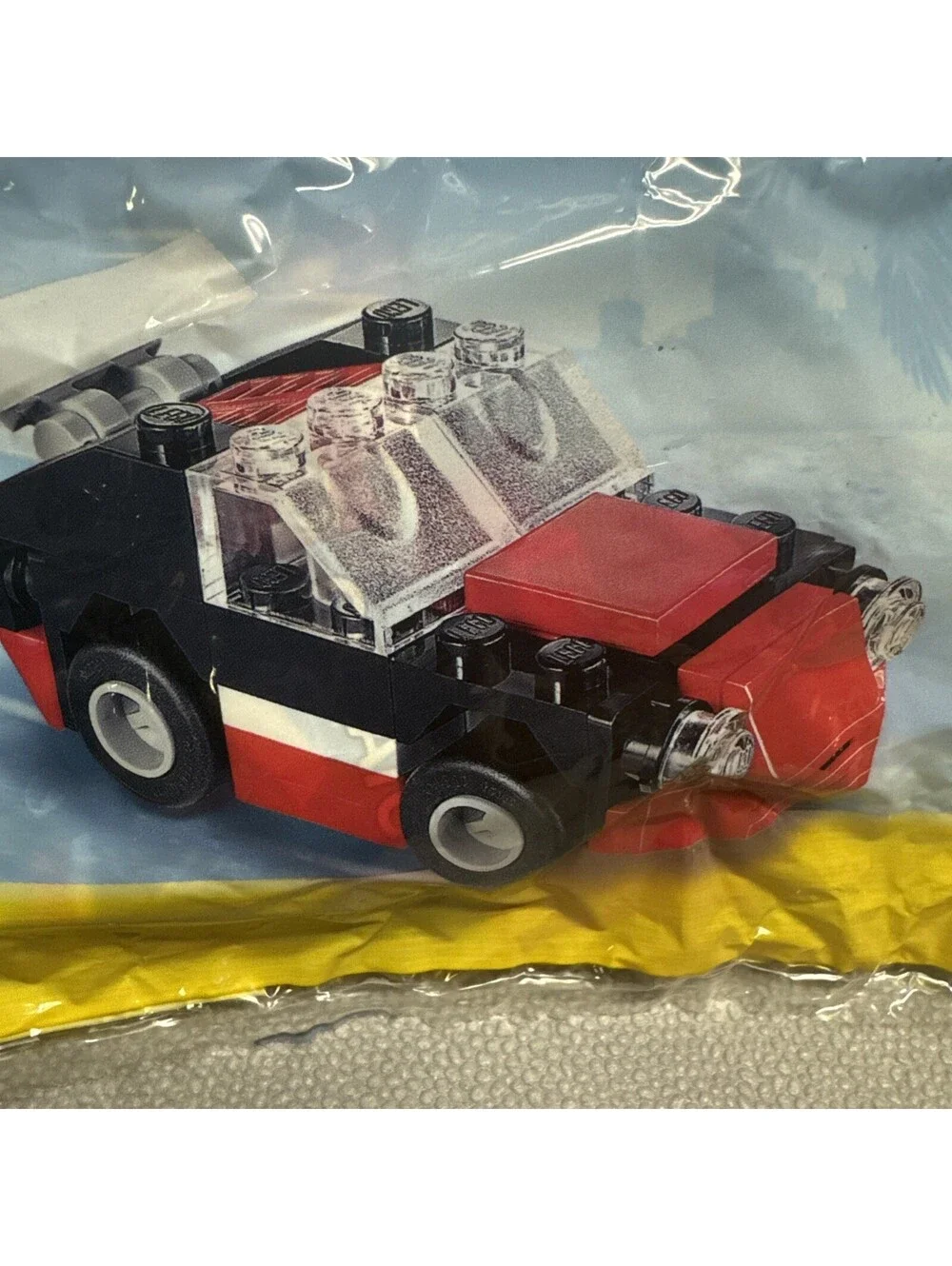 LEGO 30187 Creator Fast Car Poly Bag Building Set New Retired 2014